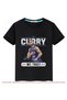 Style-X STEPHEN CURRY PRINTED BICYCLE NECK T-SHIRT YOUTH AND KIDS
