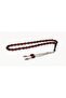 Vernier - Powder Amber Prayer Beads - Barley Cut 8 mm / 12.5 mm - 5