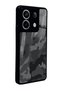 Glossy Phone Case for Xiaomi Redmi Note 13 Pro 5g Black Camouflage Design - 2