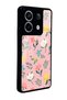 Glossy Phone Case for Xiaomi Redmi Note 13 Pro 5g Pinky Flowers Design - 2