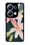 Xiaomi Redmi Note 13 Pro 4g Glossy Phone Case with Watercolor Flowers Design
