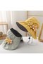 Girl's Foldable Wide Brim Visor Anti-UV Hat for Sun, Beach, Travel, Picnic, Pool - 8