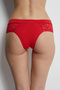0028 Low Waist Brazilian Mold Cotton Fabric Lace Detailed Women's Panties - 6