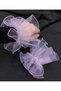 Almira Sparkling Tulle Cuff Bracelet Lilac - 7