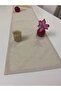Glitter Bougainvillea Gold Color Rectangular Runner 40x160