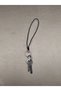 Fan Keychain, Knitting Thread, Black, White, Gift Keychain, Fan Accessory, Men's Gift - 4