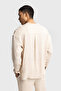 COLLAR-FREE WRINKLE LOOK SHIRT - 3