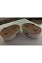 2-Piece Lid Wicker Basket Multi-Purpose Basket Organizer - 2
