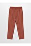 Lcwaikiki Basic Elastic Waist Carrot Cut Women's Trousers (S3) - 6