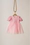 Pink Short Balloon Fabric Underarm Tulle Girls' Baby Dress - Cinderella - 6