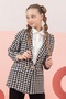 9-15 Years Girl's Black Jacket