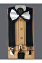 Unisex Suspender Bow Tie Set - 5