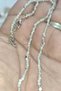 2 mm Facet Cut Moon Stone Natural Natural Stone Necklace - 2