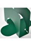 Skogsrör Napkin Holder, Dark Green, 13X12 cm - 2