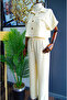 Short Sleeve Linen Set