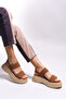 Imyfasari Women's Sandals0012805 Tan Skin - 3