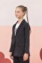 9-14 Years Old Single Button Girl's Denim Jacket