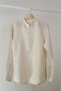قميص بقصة ضيقة نيو ترانكويل - بيج