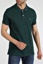 Polo Neck T-shirt Neo-essential - Dark Green - 3
