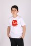 April 23 Special Atatürk Signature Printed Short Sleeve Cotton Unisex Children's T-shirt/T-shirt - 2