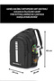 Large Volume Orthopedic Back Support Daily School Sports Travel and Fitness Bag - 6