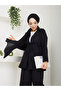 بدلة نسائية من الكتان مع سترة - 2
