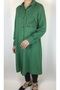 Linen AYROBIN BUTTON-FRONT TUNIC SHIRT WITH POCKETS AND STONE-EMBELLISHED CUFFED SLEEVES. - 2