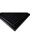 Matte Black 35x35 Aluminum Grille Bathroom WC Ventilation Louver - 5