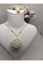 Large Cevşen Necklace - with Chain - Necklace Lanyard Gift / Handmade Crystal Beads Knitted / - 4