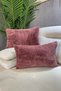 Rabbit Plush Throw Pillow Cover - Cherry (1 Piece) - 2