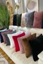 Rabbit Plush Throw Pillow Cover - Cherry (1 Piece) - 4