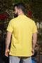 Men's Yellow Regular Cut Anchor Model Polo Collar T-shirt 21eplycapa - 5