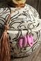 Matte Pink Color Antiallergic Sailor Knot Earrings