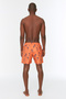 Salmon Tropical Printed Standard Size Swimsuit Sea Shorts Tmnss21Ds0021 - 4