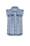 Light Blue Denim Vest TBBSS24BH00004 - 7