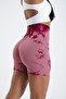 Push-up Detailed Sports Tie-Dye Shorts - 4
