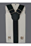 Unisex Suspender Bow Tie Set - 4