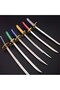 One Piece Roronoa Zoro Sword Kitetsu Keychain Accessory Unisex Anime Knife And Scabbard Saber Katana 15cm - 4
