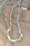 2 mm Facet Cut Moon Stone Natural Natural Stone Necklace - 3