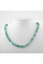 Amazonite 6 mm Knotted Natural Stone Necklace - 2