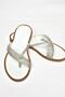 S250050109 White Stone Flip Flops Women's Slippers - 6