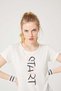 Seamless (seamless) Activewear Sports Shorts with Pockets and Yoga & Pilates Combo Slogan T-shirt Set - 9