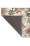 Pink Beige Themed Floral Flower Patterned Creative Modern Decorative Carpet 3901 - 5