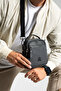 Mega Polo Men's Canvas Hand-Held Crossbody Bag