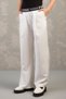 Wide Leg Double Crepe 9-15 Years Old Wide Leg Girl's Trousers