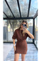women's Oleander Drape Detail Dress