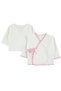 Newborn Baby Underwear 2 Piece Bodysuit Set 100% Cotton Natural Anti Allergic Seasonal Standard - 2