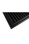 Matte Black 20x35 Aluminum Grille Bathroom WC Ventilation Louver - 6