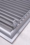 Matte Chrome 35x55 Aluminum Vent Bathroom WC Ventilation Shutter - 5