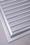 Matte Chrome 35x45 Aluminum Vent Bathroom WC Ventilation Shutter - 4